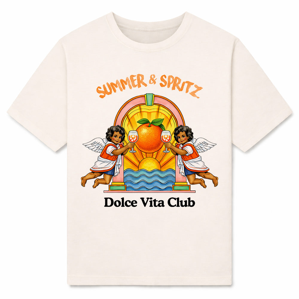 SUMMER & SPRITZ DOLCE VITA CLUB - Premium T-Shirt Unisex