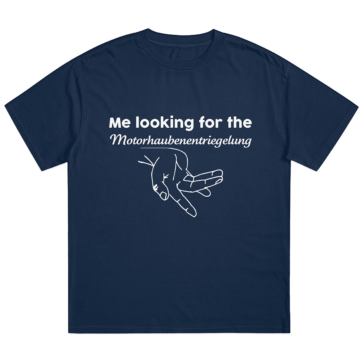 MOTORHAUBENENTRIEGELUNG - T-Shirt Unisex