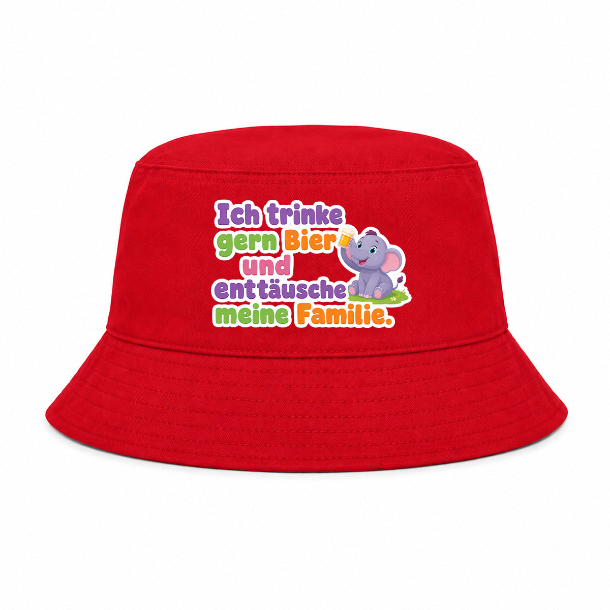 ICH TRINKE GERN BIER - Premium Bucket Hat