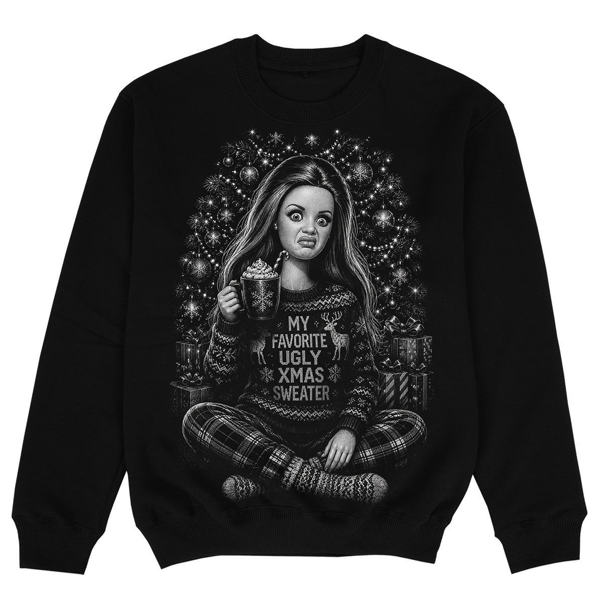 FAVORITE UGLY CHRISTMAS SWEATER - Sudadera Premium