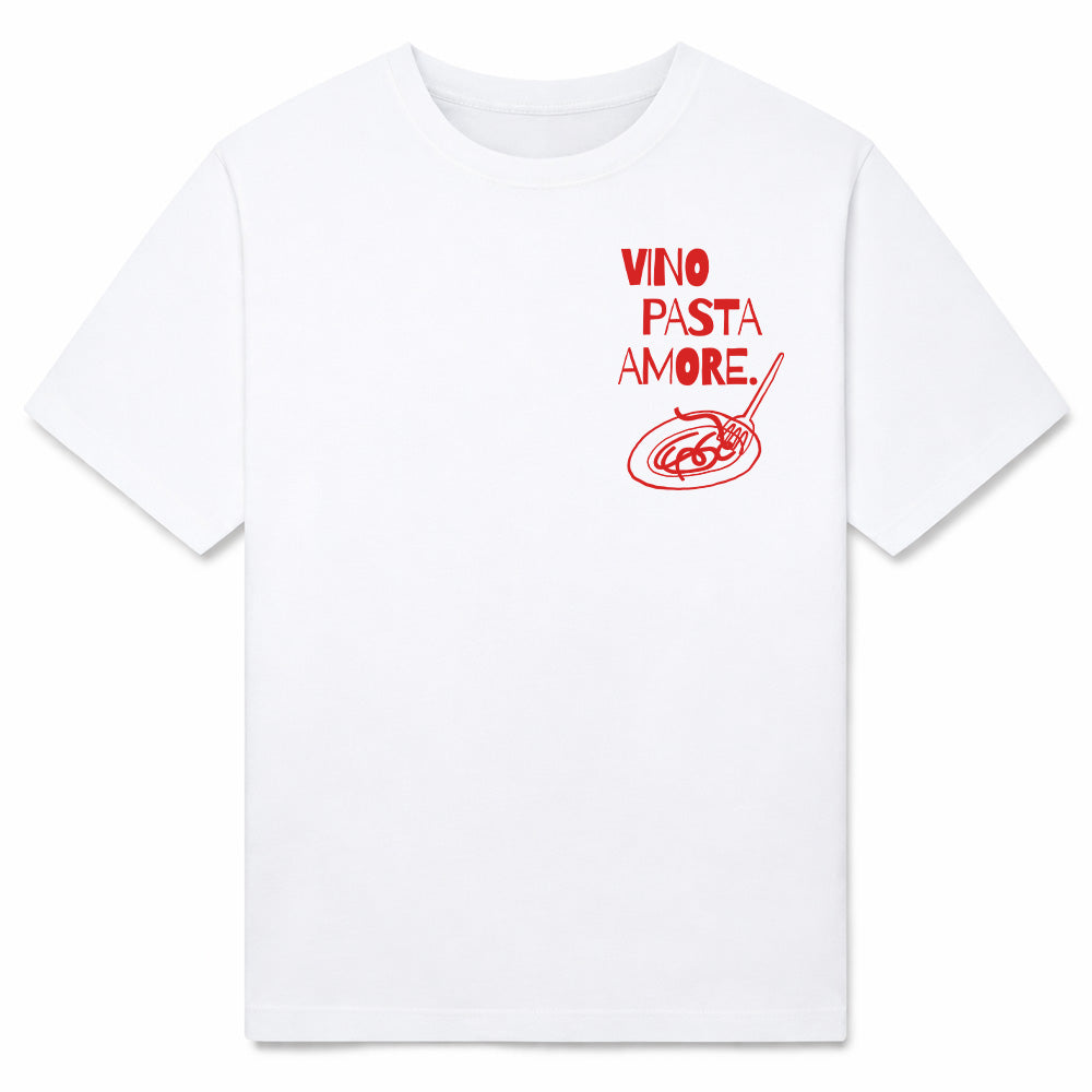 VINO PASTA AMORE - Premium T-Shirt