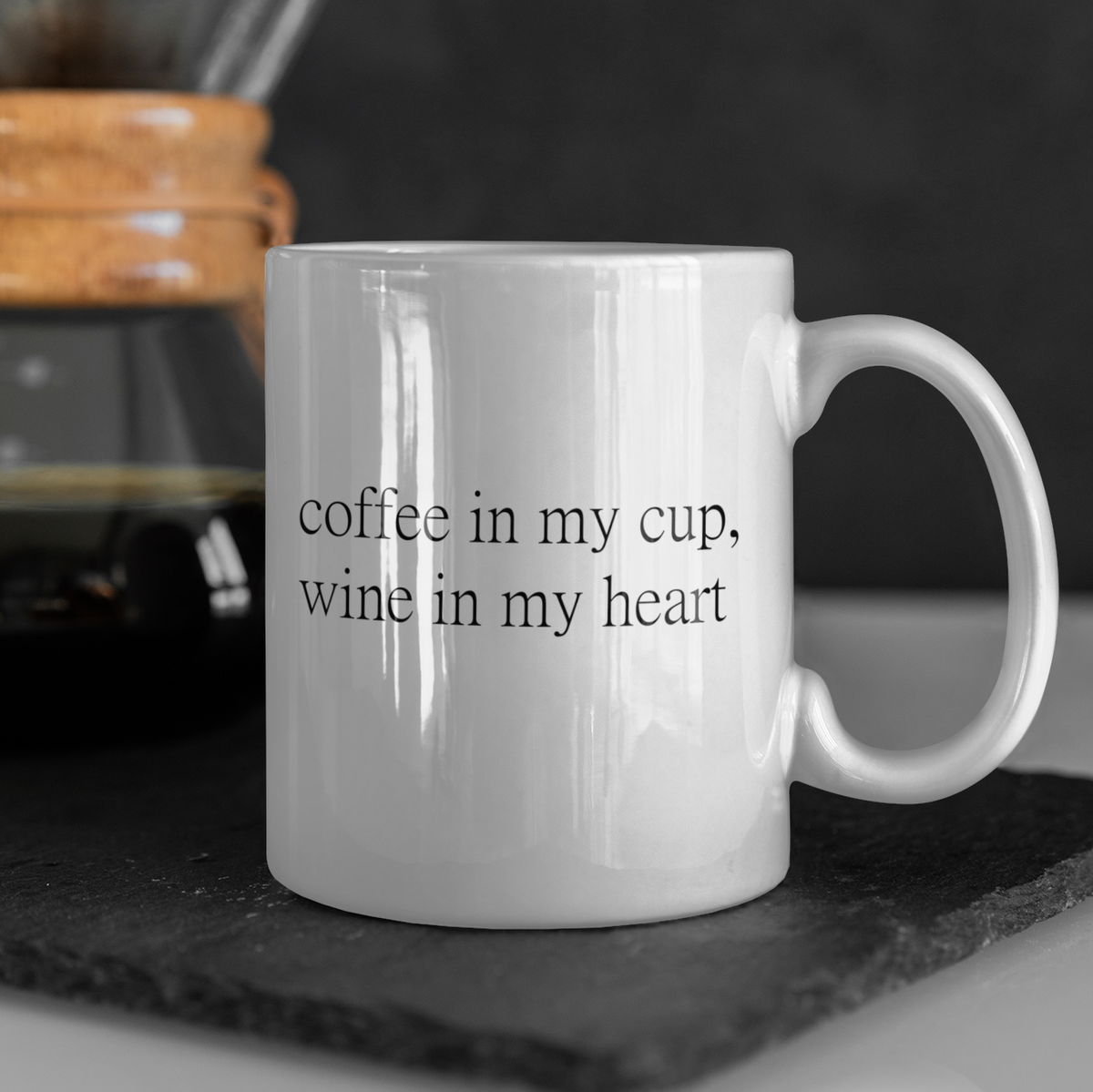 WINE IN MY HEART - Tasse - Weinspirits